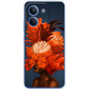 Чохол BoxFace Poco C85 Exquisite Orange Flowers