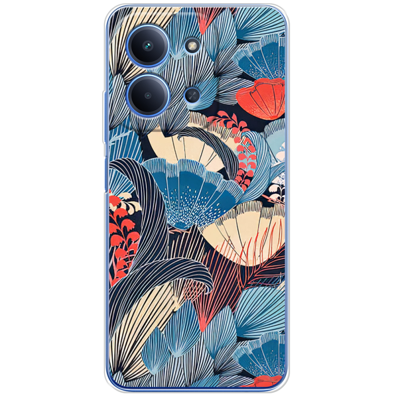 Чохол BoxFace Poco C85 Blue Herb