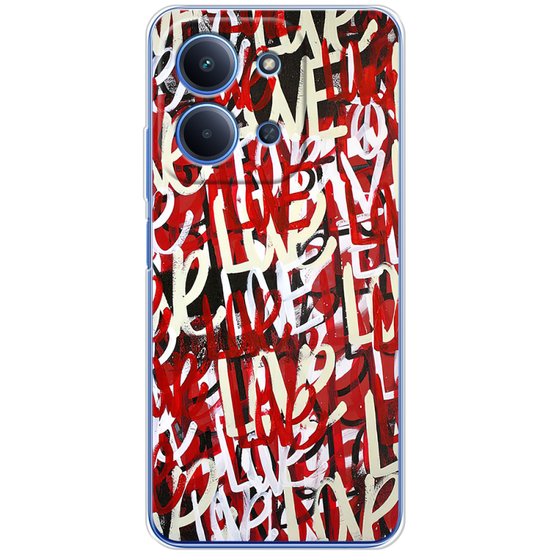 Чохол BoxFace Poco C85 Love Graffiti