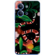 Чохол BoxFace Poco C85 Red Snake