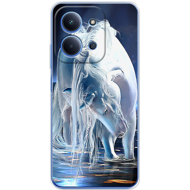Чохол BoxFace Poco C85 White Horse