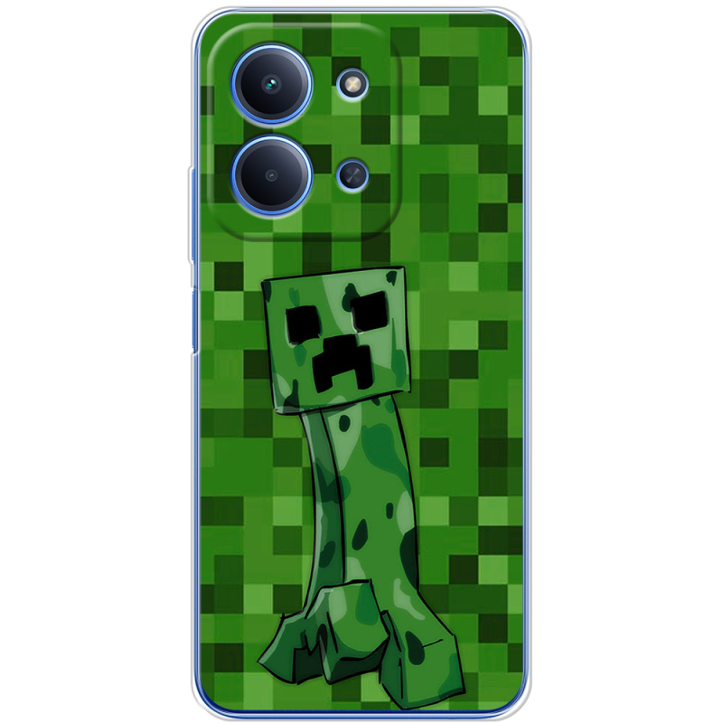 Чохол BoxFace Poco C85 Minecraft Creeper