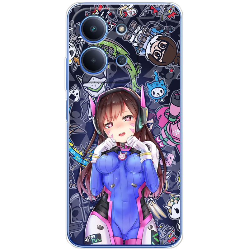 Чохол BoxFace Poco C85 Overwatch D.VA