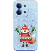 Чохол BoxFace Poco C85 Fox З новим роком!