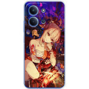 Чохол BoxFace Poco C85 Genshin Ёимия с огоньком