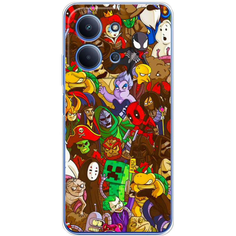 Чохол BoxFace Poco C85 Злодеи