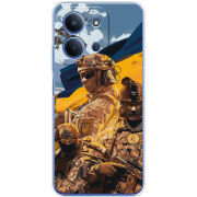 Чохол BoxFace Poco C85 Воїни ЗСУ