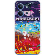 Чохол BoxFace Poco C85 Minecraft World Beyond