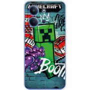 Чохол BoxFace Poco C85 Minecraft Graffiti