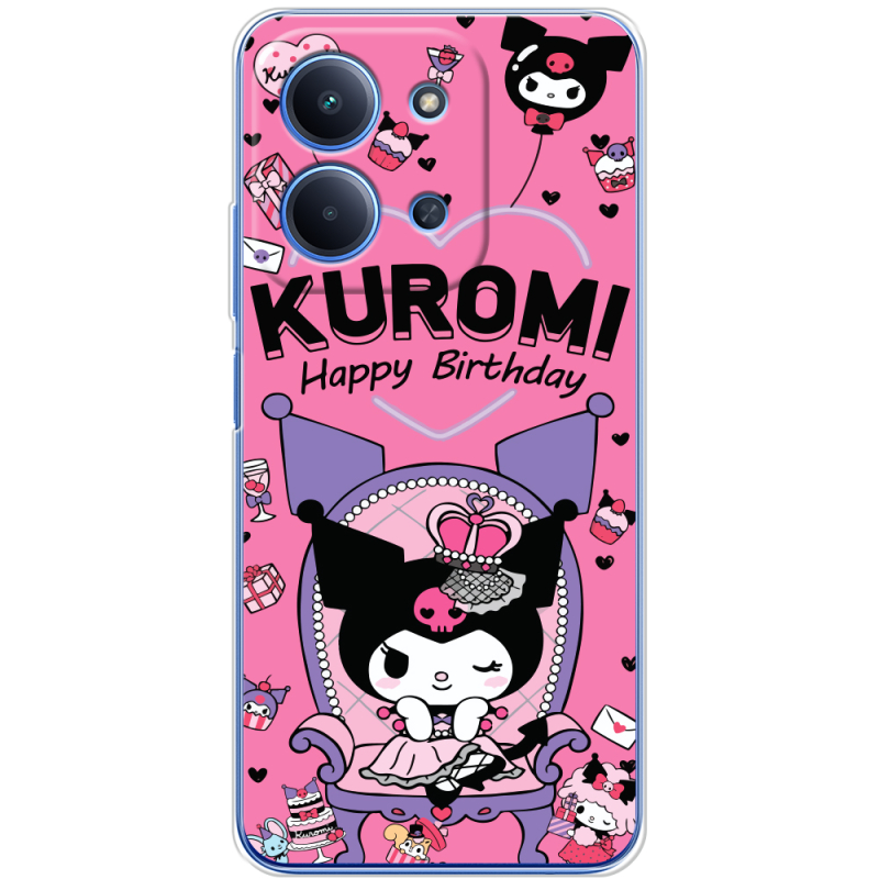 Чохол BoxFace Poco C85 День народження Kuromi