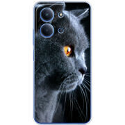 Чохол BoxFace Poco C85 English cat