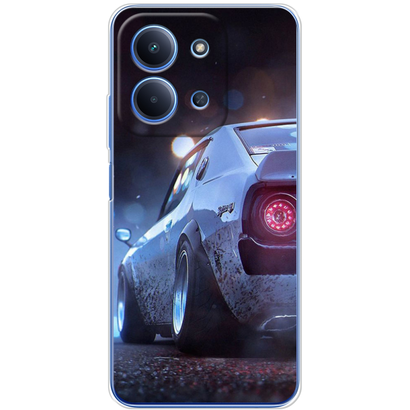 Чохол BoxFace Poco C85 Silver Car