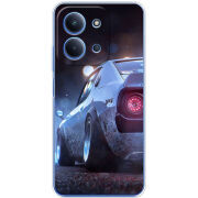 Чохол BoxFace Poco C85 Silver Car