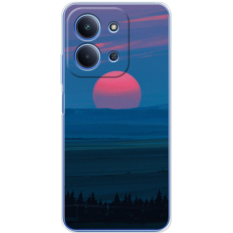 Чохол BoxFace Poco C85 Cold Red Light