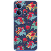 Чохол BoxFace Poco C85 Flying Elephants