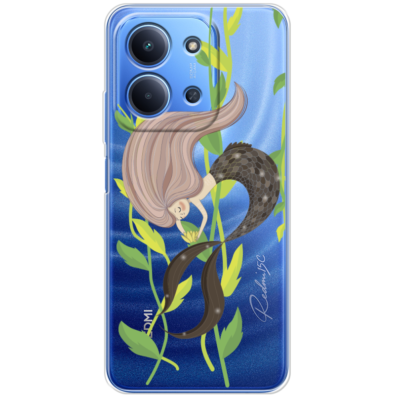 Прозорий чохол BoxFace Poco C85 Cute Mermaid