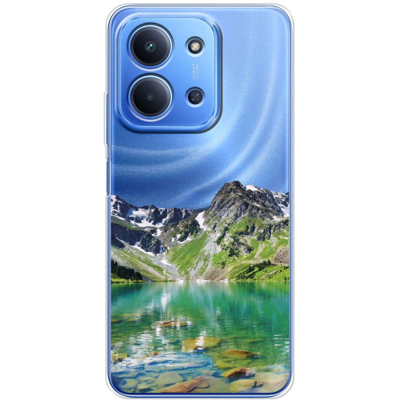 Прозорий чохол BoxFace Poco C85 Green Mountain