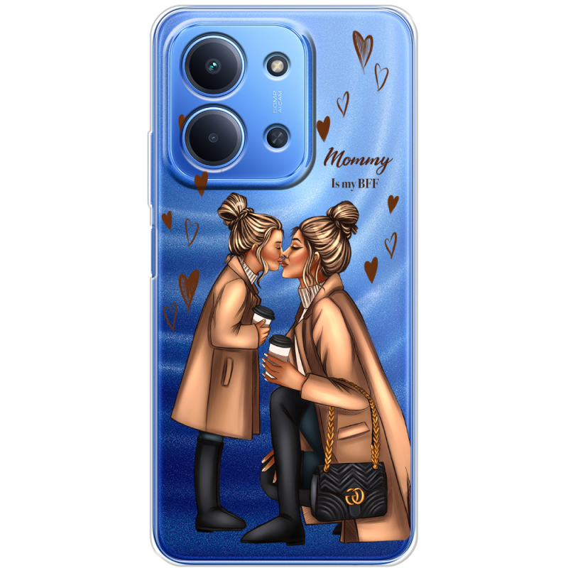 Прозорий чохол BoxFace Poco C85 Mommy Is My BFF