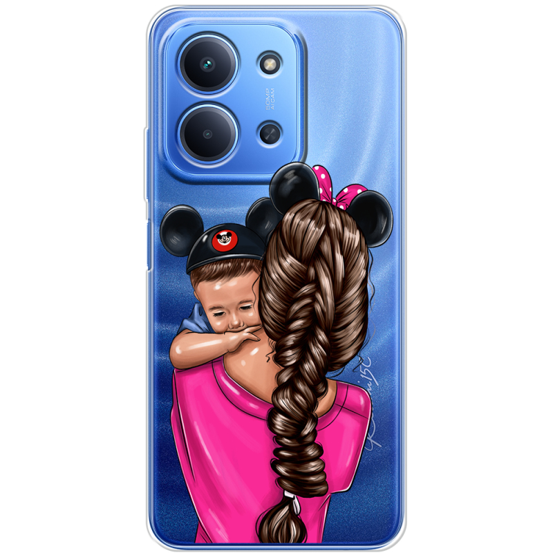 Прозорий чохол BoxFace Poco C85 Mouse Mommy