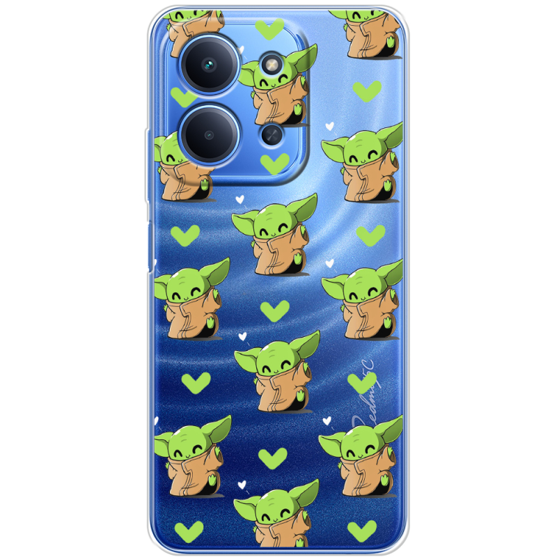 Прозорий чохол BoxFace Poco C85 Pattern Baby Yoda