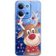 Прозорий чохол BoxFace Poco C85 Winter Deer