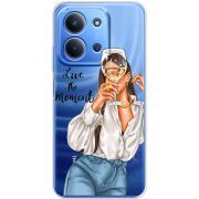 Прозорий чохол BoxFace Poco C85 Live The Moment