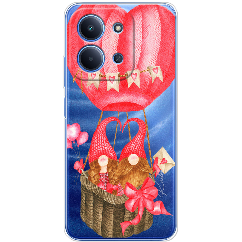 Прозорий чохол BoxFace Poco C85 Valentine Dwarfs