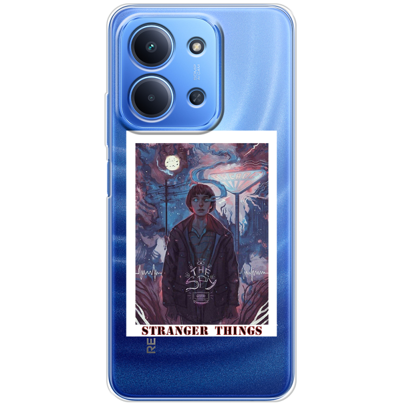 Прозорий чохол BoxFace Poco C85 Stranger Things
