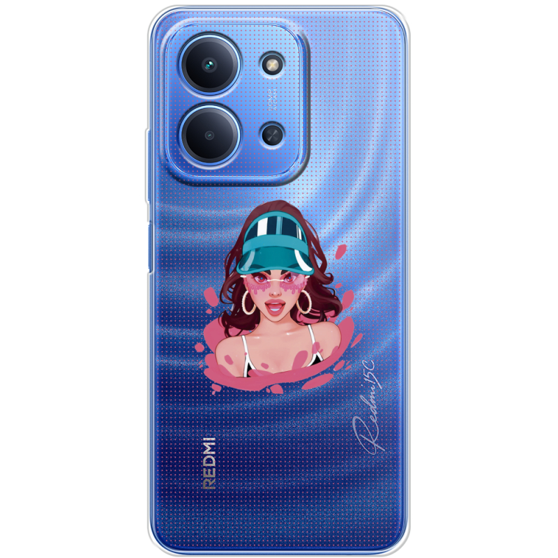 Прозорий чохол BoxFace Poco C85 Selena Gomez