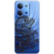 Прозорий чохол BoxFace Poco C85 Chinese Dragon