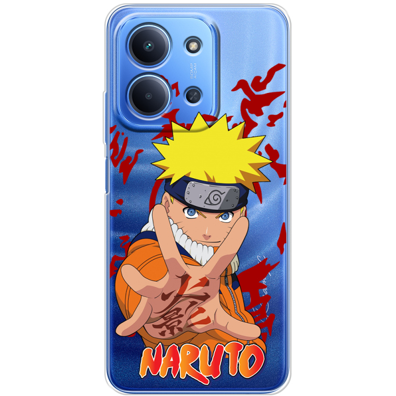 Прозорий чохол BoxFace Poco C85 Naruto