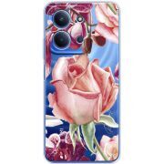 Прозорий чохол BoxFace Poco C85 Rose