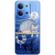 Прозорий чохол BoxFace Poco C85 Just Love