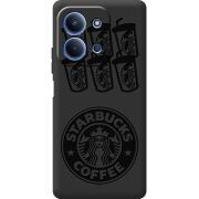 Чорний чохол BoxFace Poco C85 Black Coffee