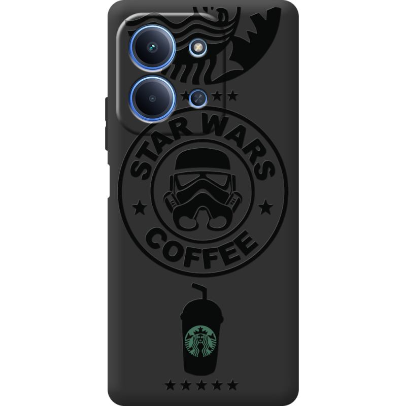 Чорний чохол BoxFace Poco C85 Dark Coffee