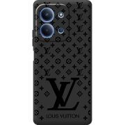 Чорний чохол BoxFace Poco C85 LV Style