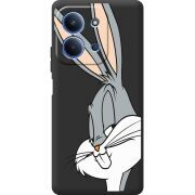 Чорний чохол BoxFace Poco C85 Lucky Rabbit