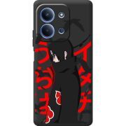 Чорний чохол BoxFace Poco C85 Учиха Итачи