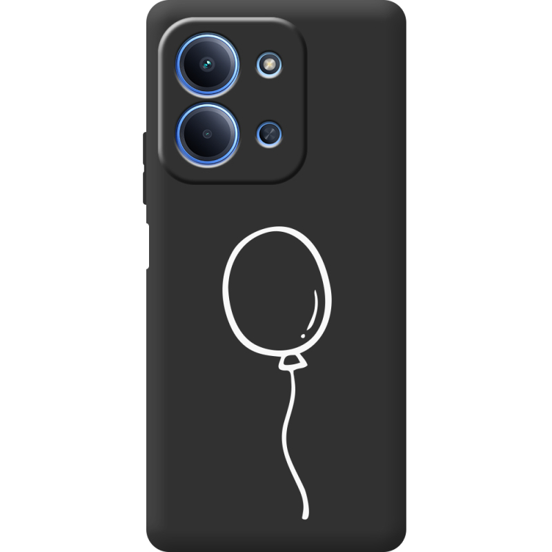 Чорний чохол BoxFace Poco C85 Balloon