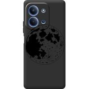 Чорний чохол BoxFace Poco C85 Planet