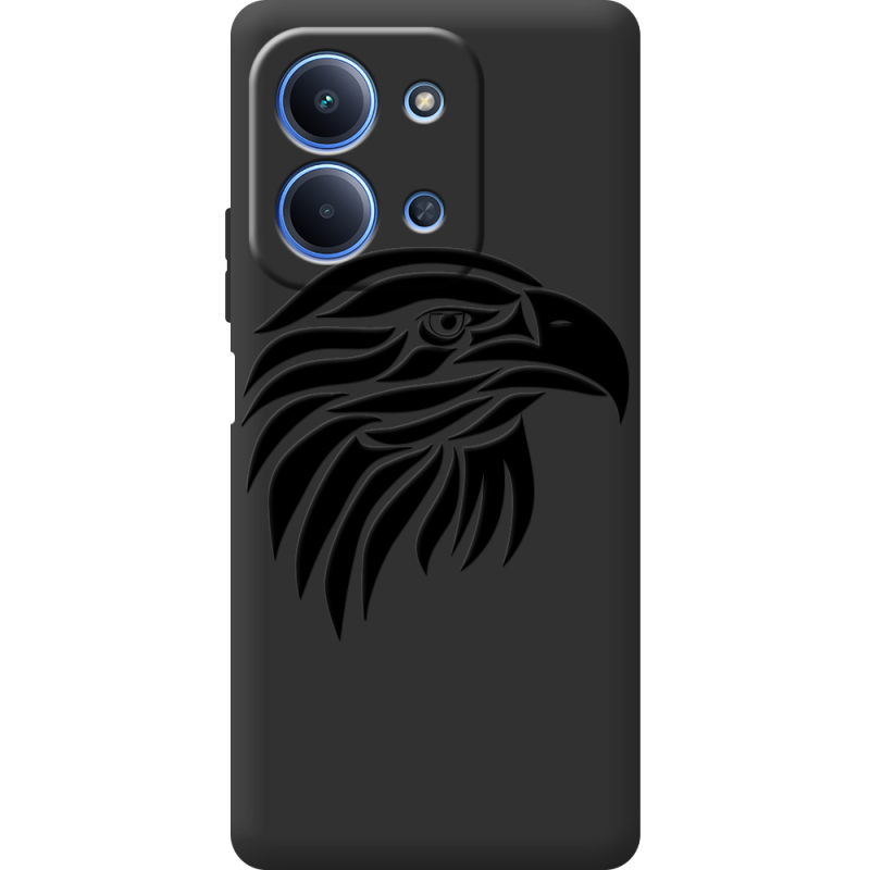 Чорний чохол BoxFace Poco C85 Eagle