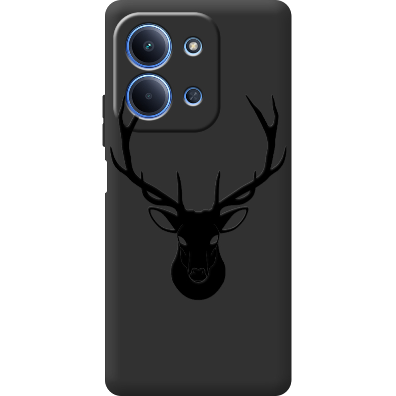 Чорний чохол BoxFace Poco C85 Deer