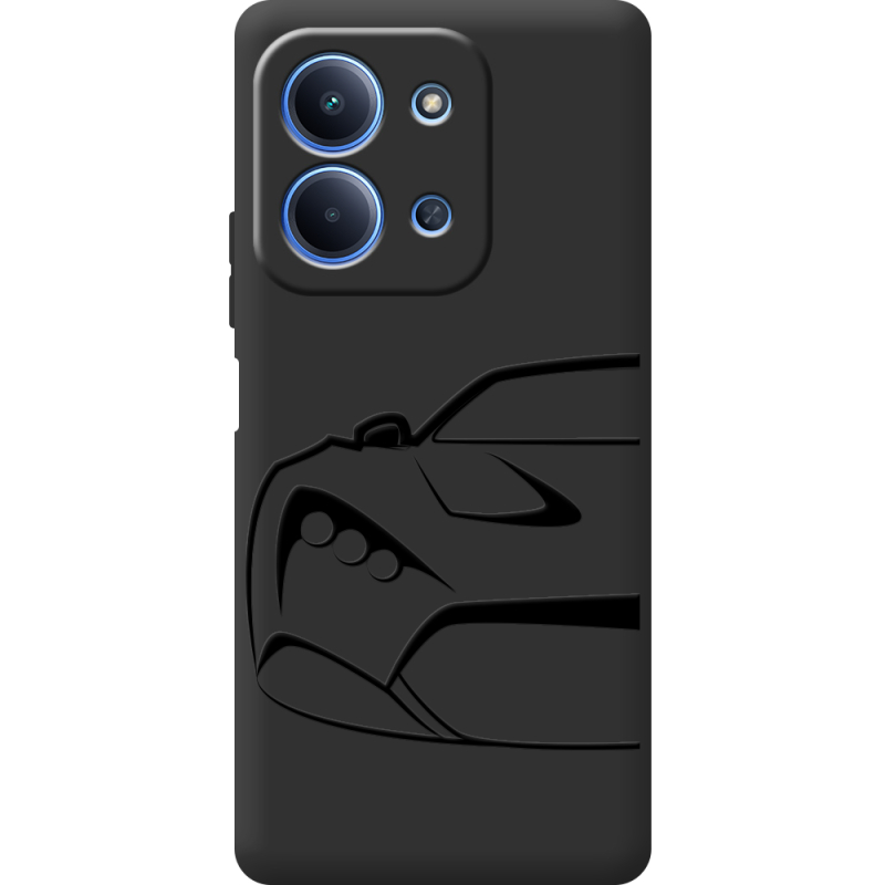 Чорний чохол BoxFace Poco C85 Sportcar