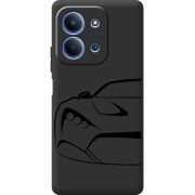 Чорний чохол BoxFace Poco C85 Sportcar