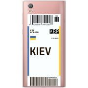 Прозрачный чехол Uprint Sony Xperia L1 G3312  Ticket Kiev