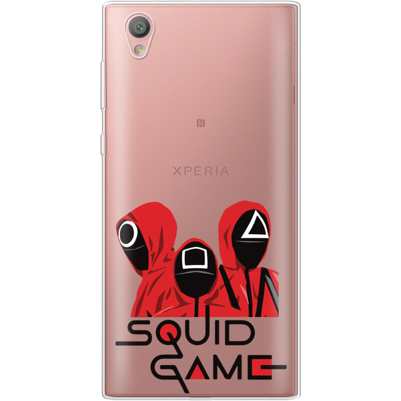 Прозрачный чехол Uprint Sony Xperia L1 G3312  siquid game люди в красном