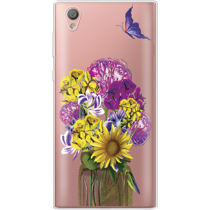 Прозрачный чехол Uprint Sony Xperia L1 G3312  My Bouquet