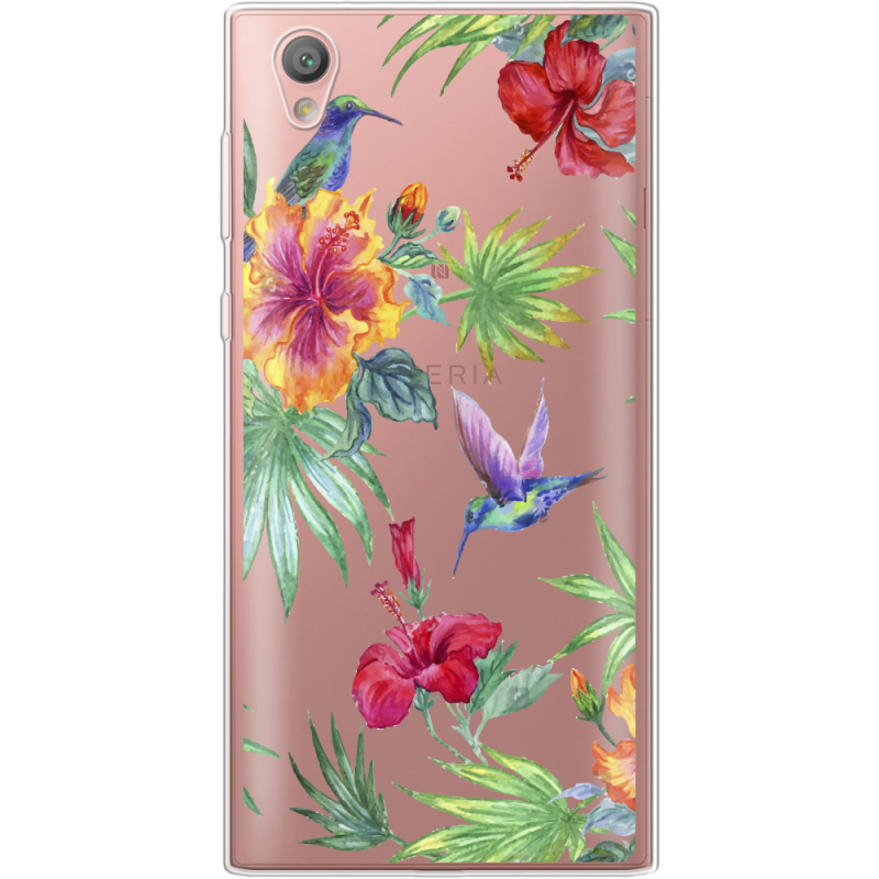 Прозрачный чехол Uprint Sony Xperia L1 G3312  Tropical