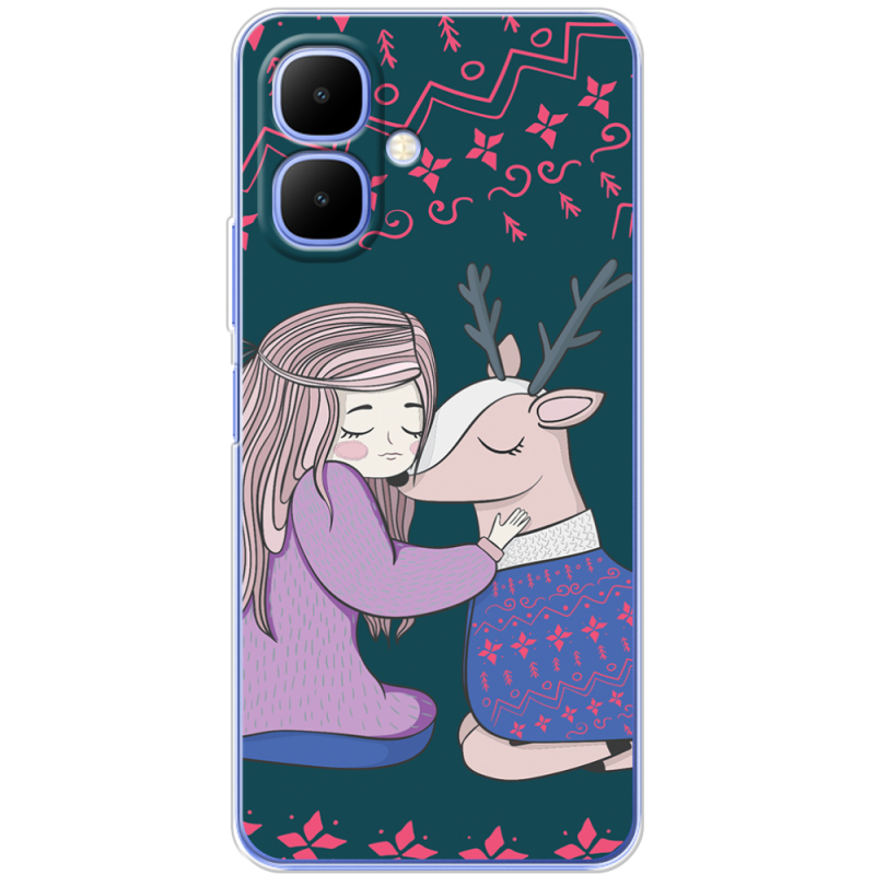 Чохол BoxFace Infinix Smart 10 Girl and deer