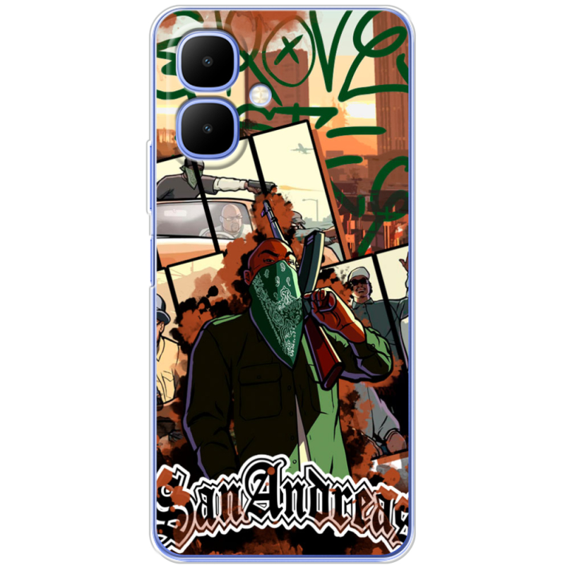Чохол BoxFace Infinix Smart 10 GTA San Andreas